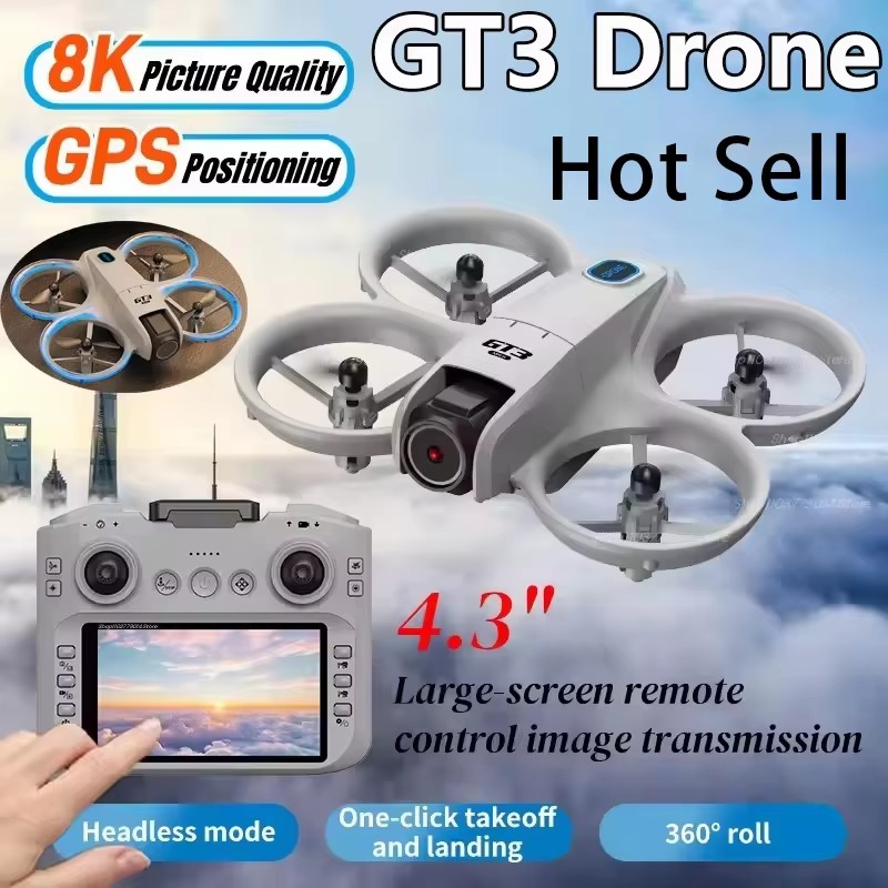 Drone Surveying - Original novo gt3 zangão 8k gps