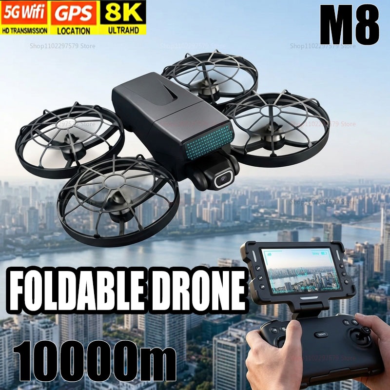 Drone Photogrammetry - Novos Drones M8 GPS 8K Profissional