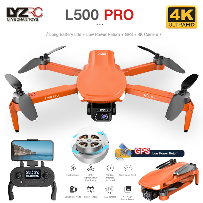 L500 PRO GPS Drone 4K Profesio - Drone Video Production avaliação e preço