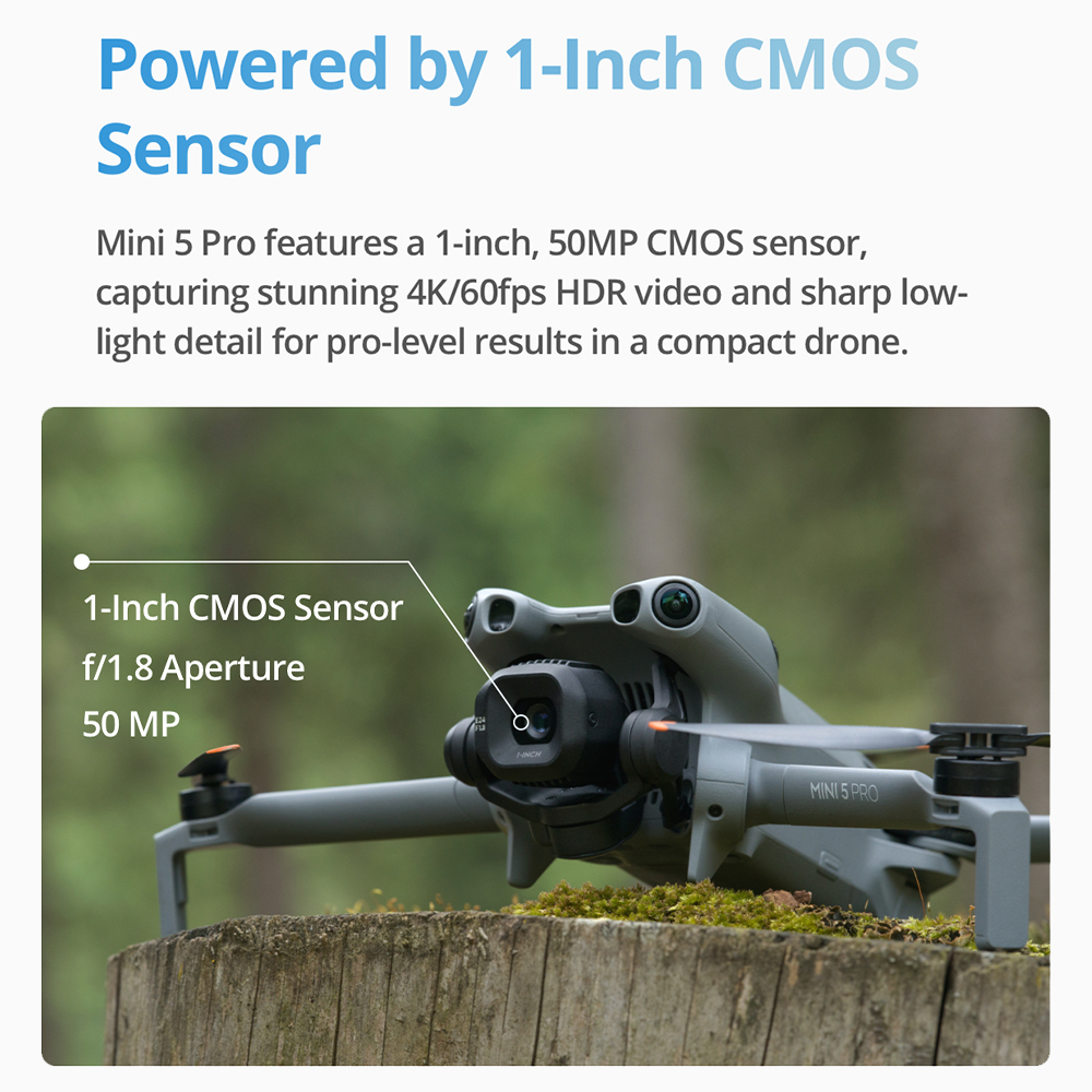 Kit de Drones DJI Mini 5 Pro F - Drone Video Production avaliação e preço