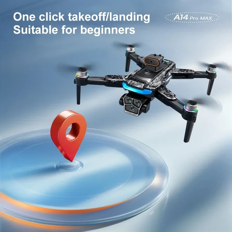 Drone A14 ProMax com Câmera HD - Drone Photogrammetry avaliação e preço