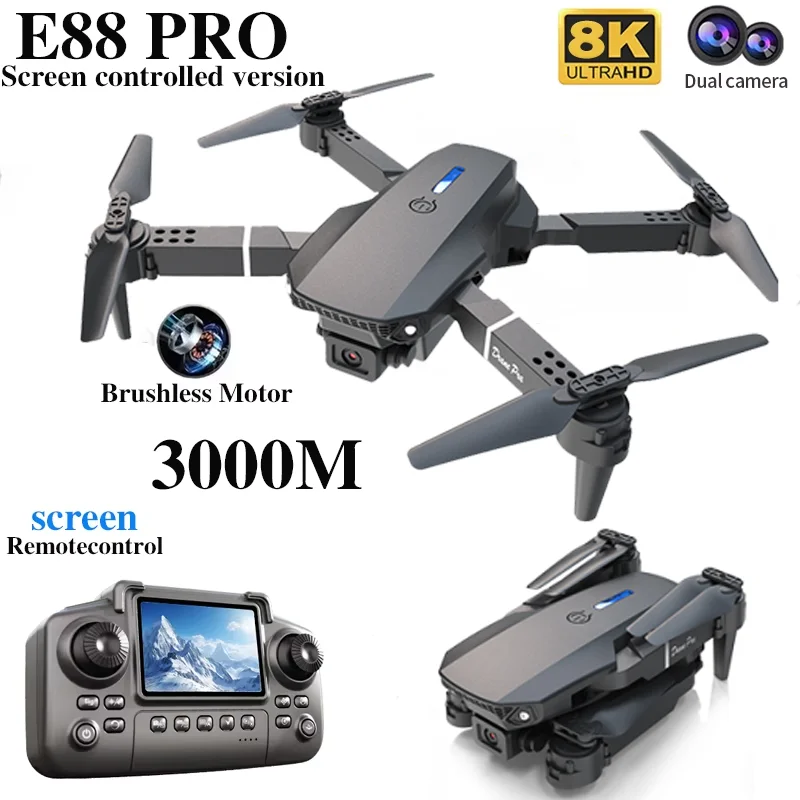 Profissional e88 pro drone com - Drone Lidar avaliação e preço