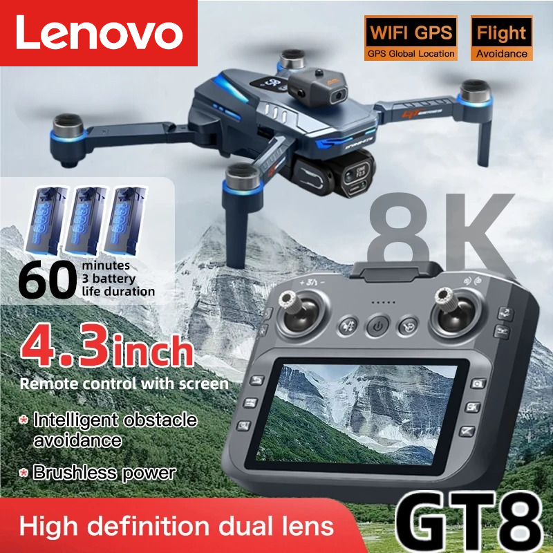 Drone Lenovo GT8 8K Profission - Drone Photogrammetry avaliação e preço