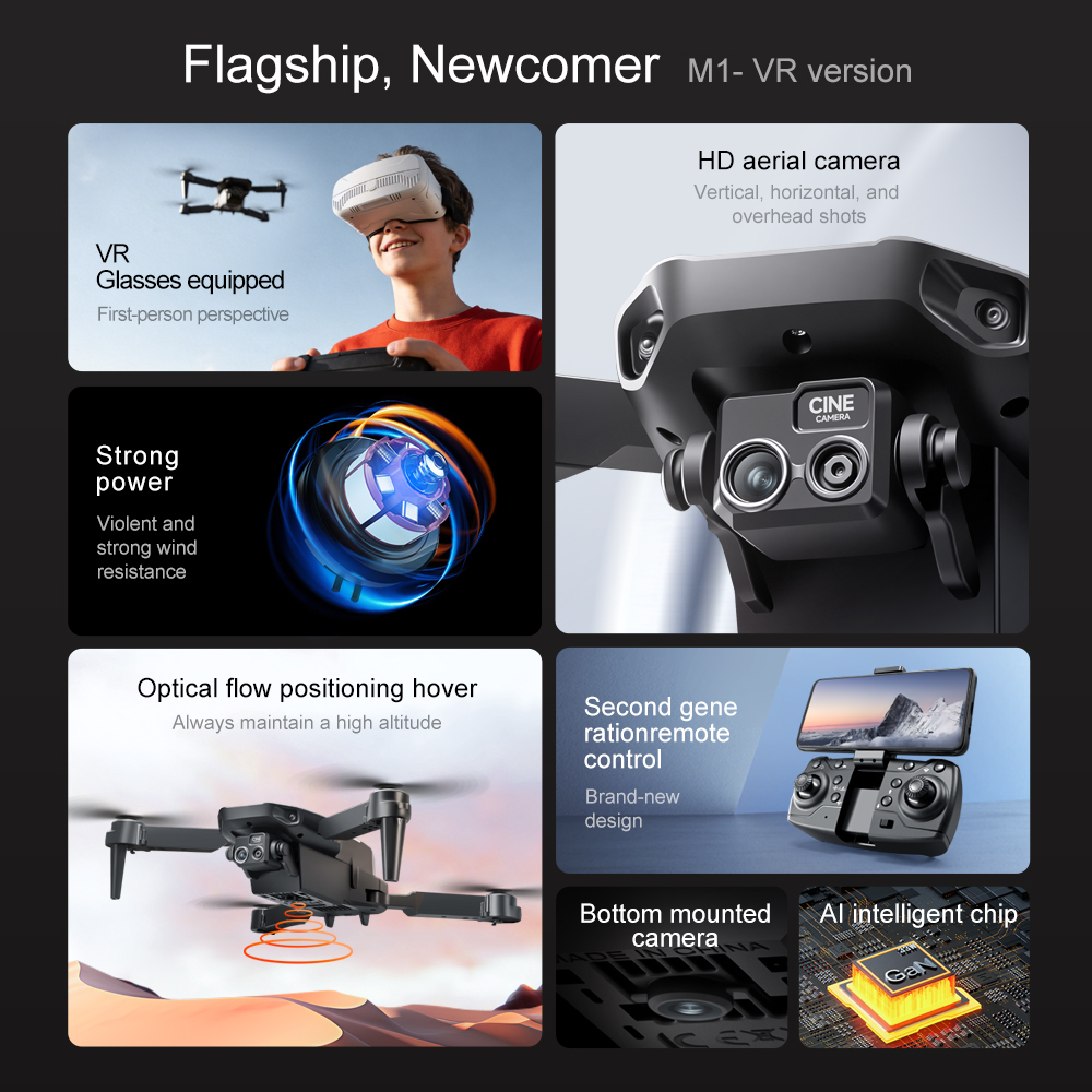 Drone GPS Dobrável Lenovo M1/M - Drone Mapping avaliação e preço