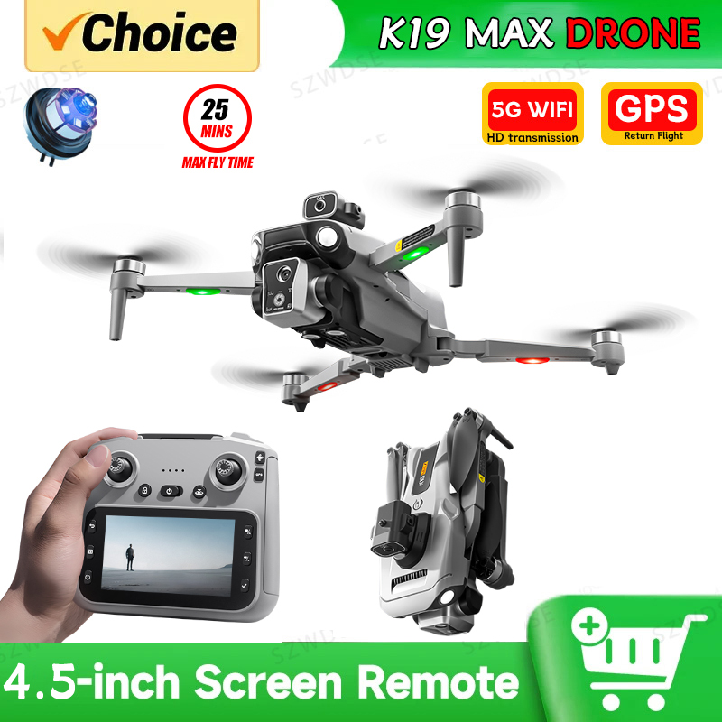 Drone GPS K19 MAX 2026 com Câm - Drone Surveying avaliação e preço