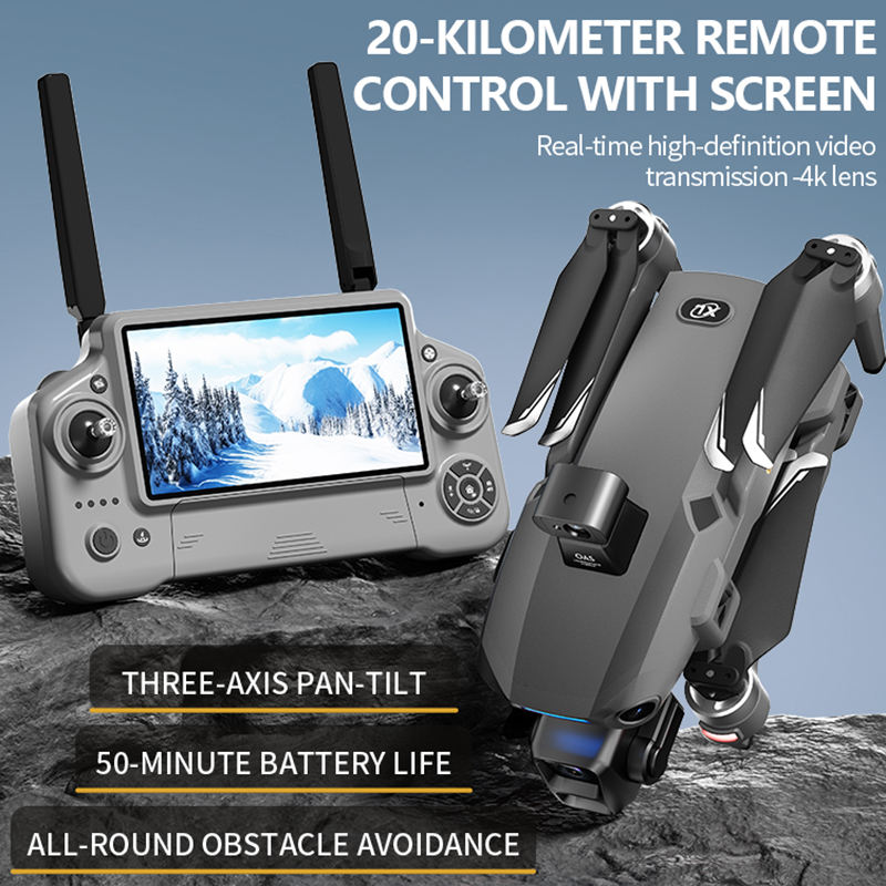Novo Drone 8K com Câmera Dupla - Drone Mapping avaliação e preço