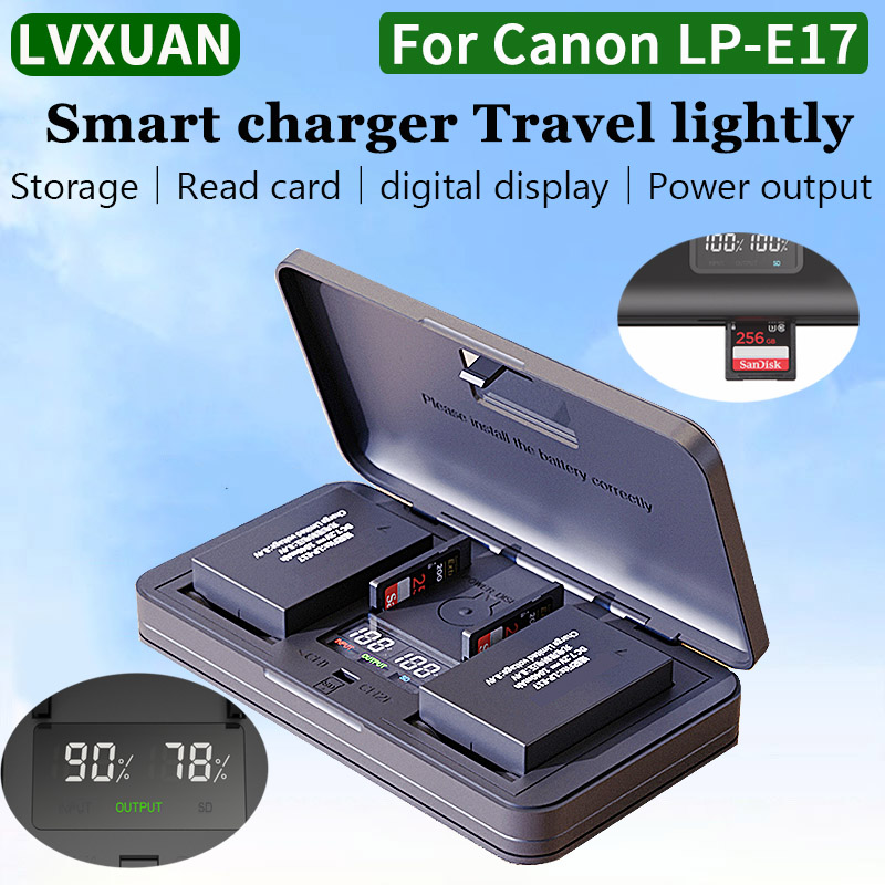 Carregador de bateria lvxuan L - Canon Camera Eos R50 avaliação e preço