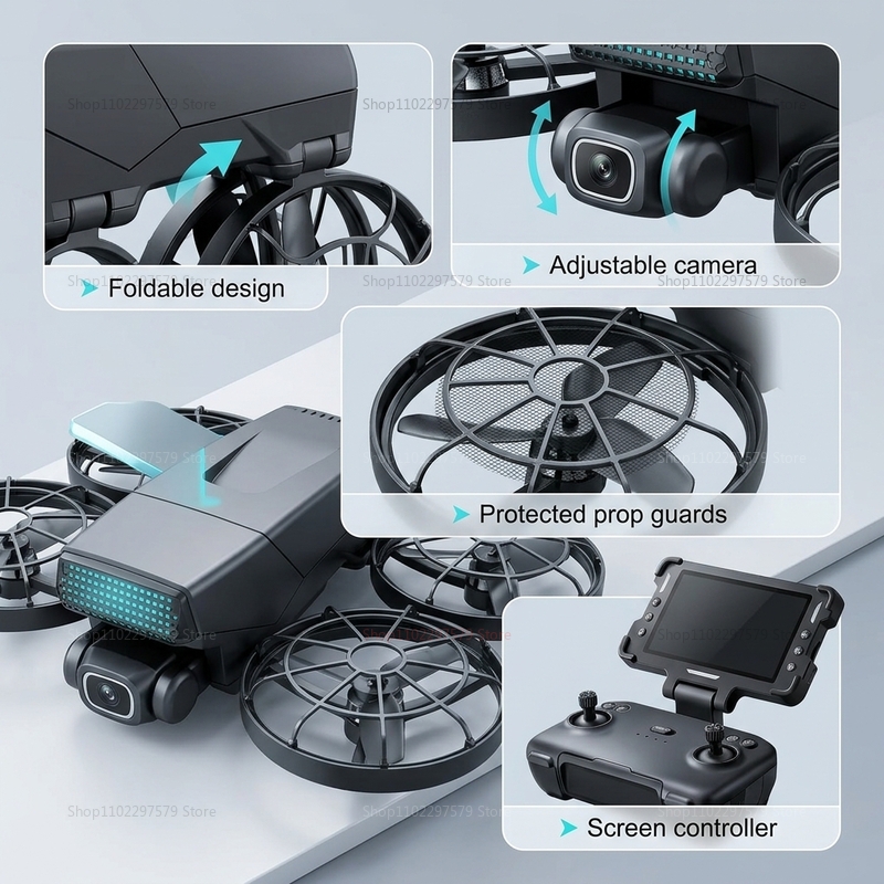 Novos Drones M8 GPS 8K Profiss - Drone Photogrammetry avaliação e preço
