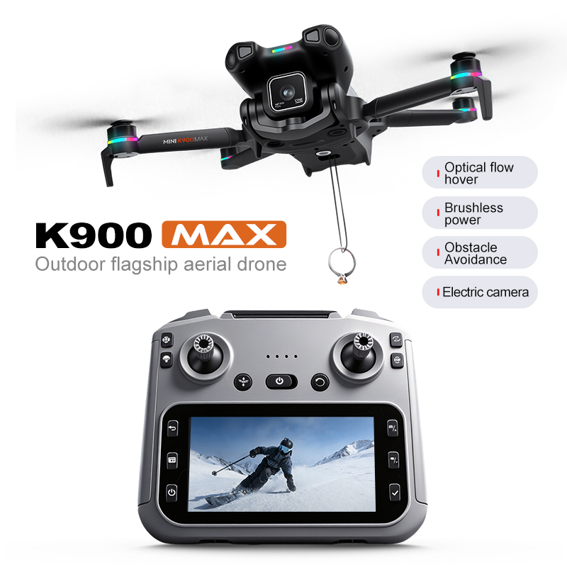 Novo Drone K900 MAX GPS com Câ - Drone Surveying avaliação e preço