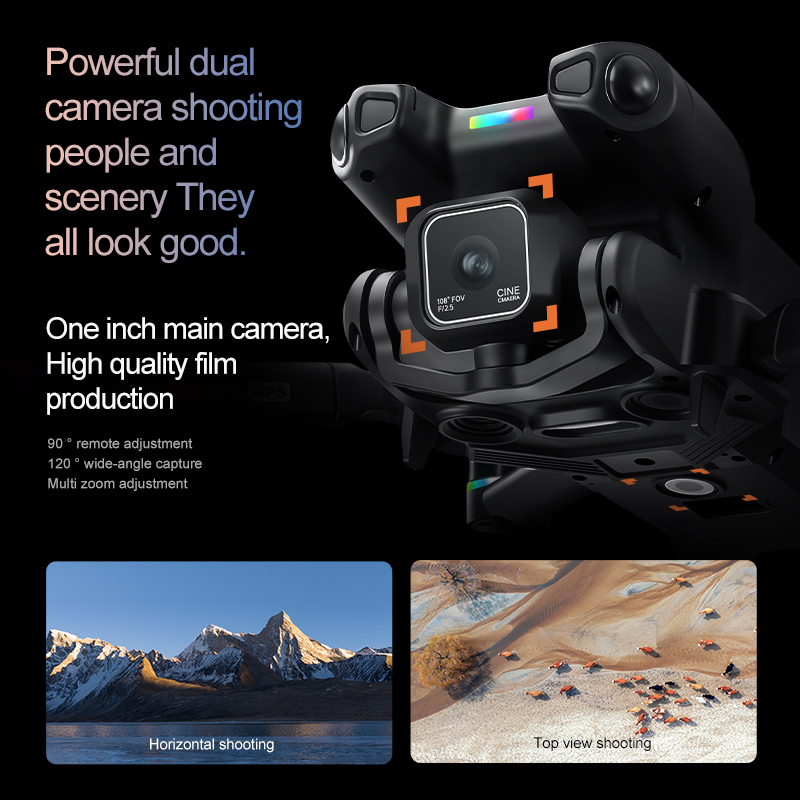 Novo Drone K900 MAX GPS com Câ - Drone Surveying avaliação e preço
