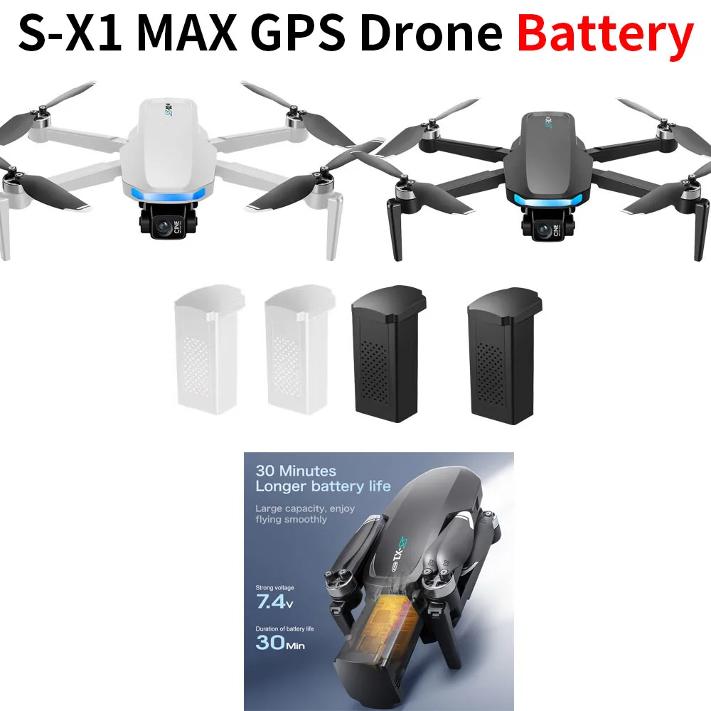 Bateria de Drone S-X1 MAX GPS  - Drone Mapping avaliação e preço