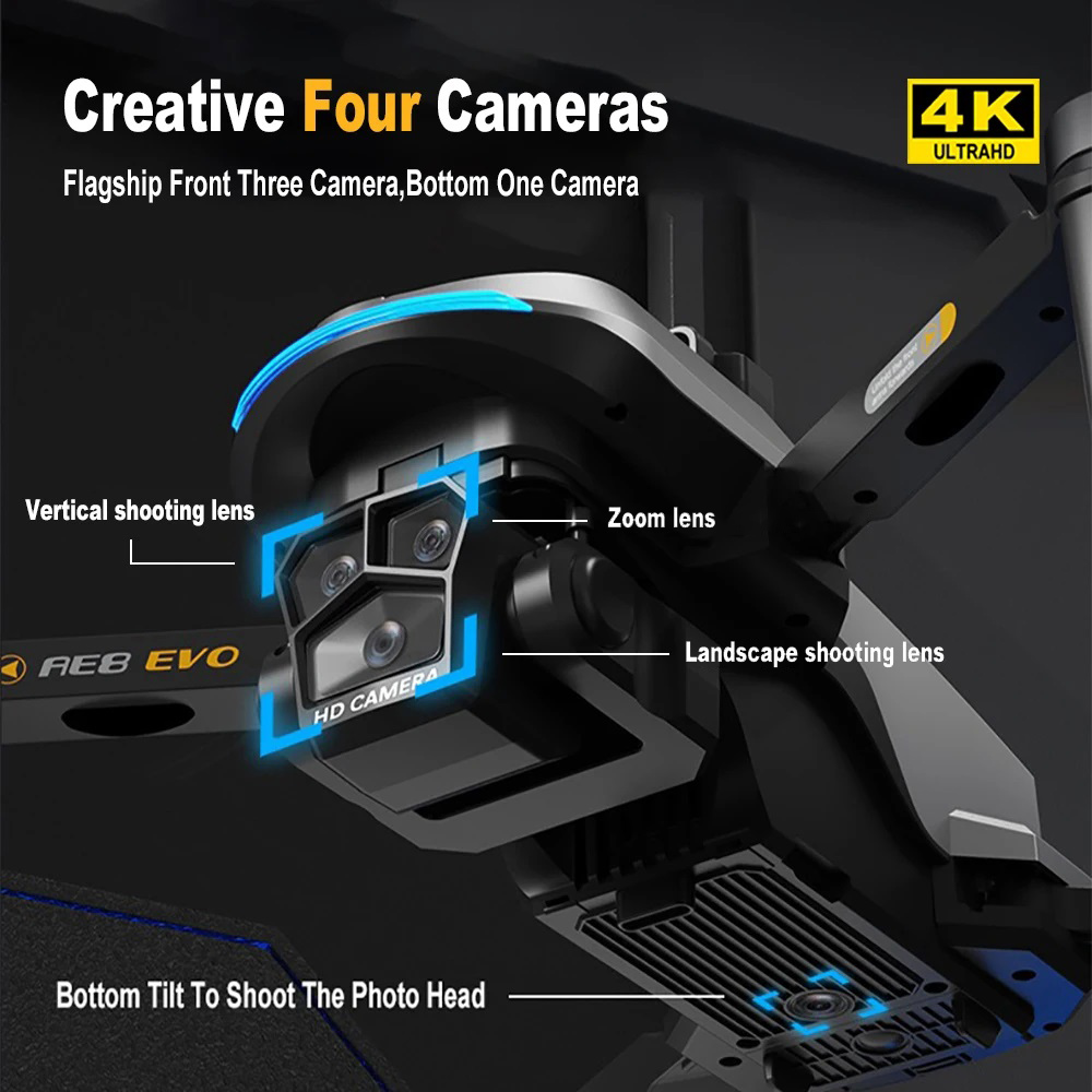 Drone AE8 EVO GPS 8K Profissio - Drone Photogrammetry avaliação e preço